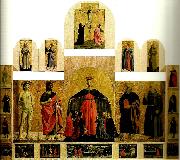 Piero della Francesca polyptych of the misericordia Sweden oil painting artist